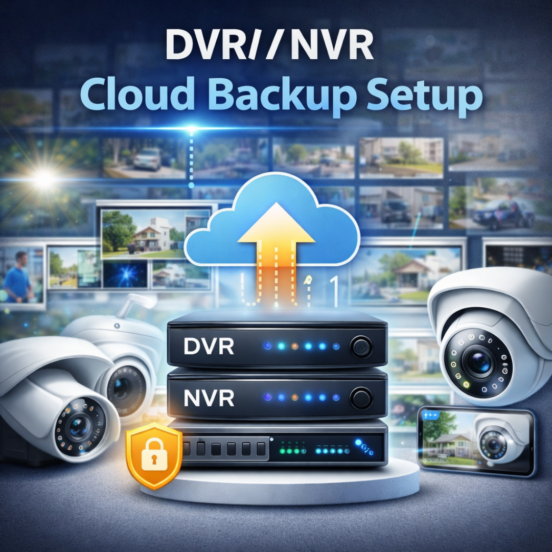 DVR/NVR Cloud Backup Setup